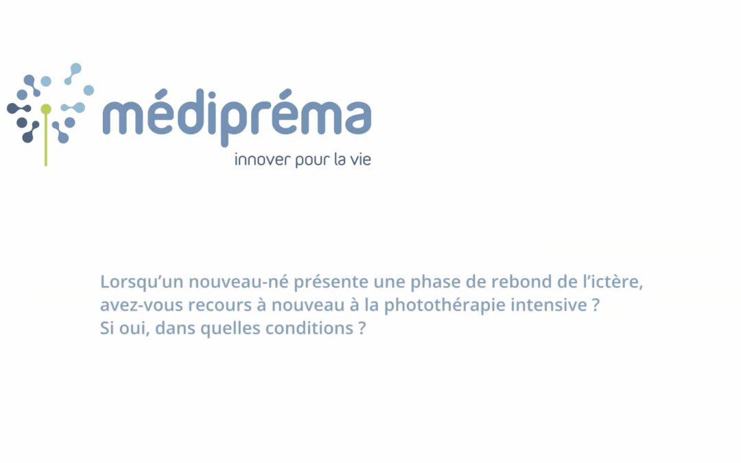 Photothérapie néonatale : phase de rebond de l’ictère, avez-vous recours à nouveau à la photothérapie intensive?